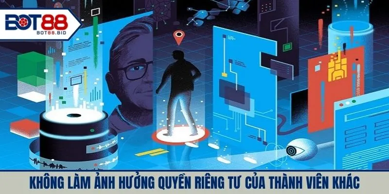 Xâm phạm quyền riêng tư của hội viên khác là vi phạm